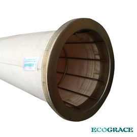 Độ bền kéo cao 1 Micron Nomex Lọc Bag / Aramid Túi lọc Trong Nhà máy xi măng