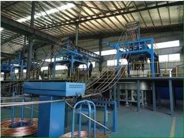 Tần số cao cảm ứng lò liên tục Máy đúc đồng Rod