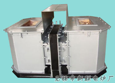 Kim loại ngang Đúc Lò 500KG 120KW, thau nóng chảy lò