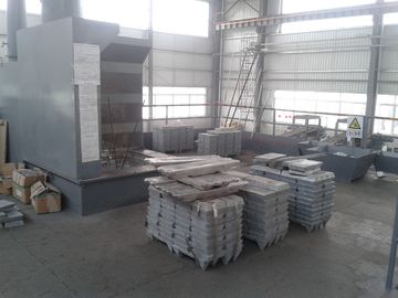 3 giai đoạn kẽm nóng chảy lò dành cho Sản xuất Block / thỏi sản xuất