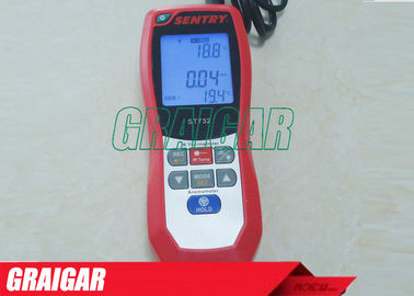 Hot Wire IR nhiệt máy đo gió Nhiệt kế hồng ngoại SENTRY ST732 Air Velocity Air Flow Nhiệt độ đo lường