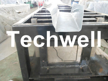 5 &quot;, 6&quot;, 7 &quot;, 8&quot; Custom di Gutter Roll Forming Machine Với 43ft.  Per Minute Speed