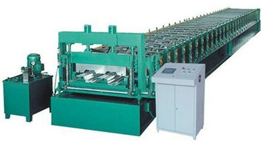 3 pha 60Hz kim loại sàn Roll Forming Machine 15kw Với nội khiển điện