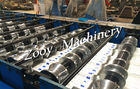 Thủy sàn Roll Forming Machine Điều trị nhiệt Rollers, điều khiển PLC Panasonic