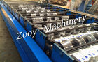 Thủy sàn Roll Forming Machine Điều trị nhiệt Rollers, điều khiển PLC Panasonic