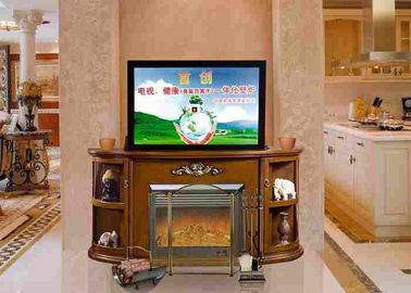 Louis Phong cách cổ Realistic lửa điện Lò sưởi TV / Pháp Bệ điều khiển từ xa