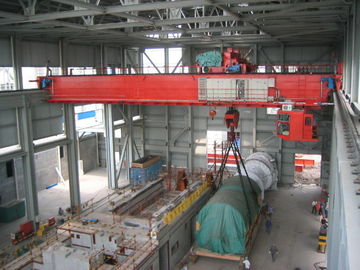 32 tấn Heavy Duty dầm đôi Overhead Crane Với Palăng điện