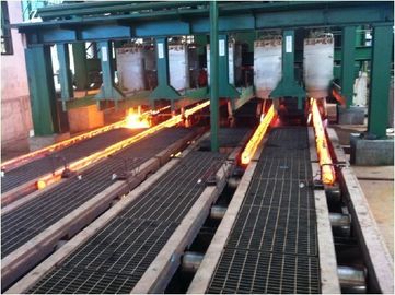3 Strand máy liên tục đúc, 5 con lăn đo Nozzle Đúc Thiết bị