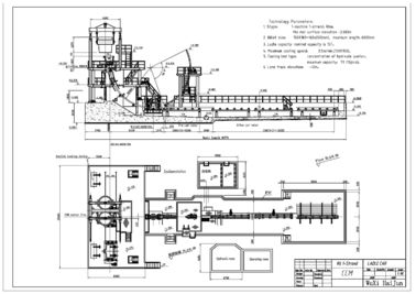 Cứng máy phôi thép đúc / phôi Bánh, R6M 1S CCM