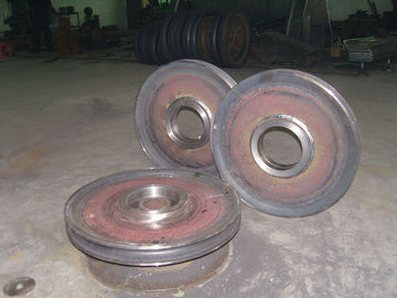 Thép hợp kim đúc thép Pulley / Độc thân rọc Đối cẩu, Phụ tùng tàu cẩu
